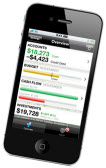iPhone, Android and other smart phones provide apps to help you manage your personal finances