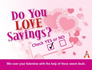 afca members get Valentine savings